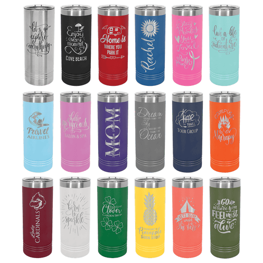 Personalized City Map Tumbler