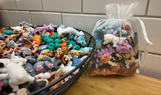Articulated Animals Assorted Pack of 10