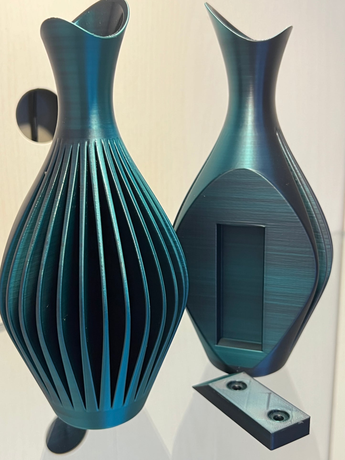 Wall Mounted Vase - Wave Pattern