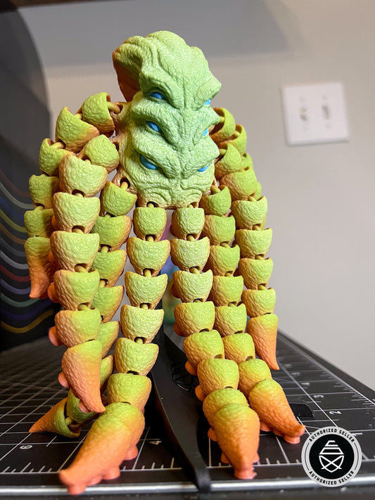 Exclusive Cthulhu Articulated Model by Pipe.Cox | Octopus Toy Fidget Handmade Figure DnD 3D Printed Fantasy Scifi Collectible Baldurs Gate 3