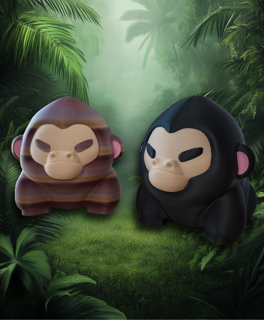 Grumpy Gorilla Figurine | Grumpii Art